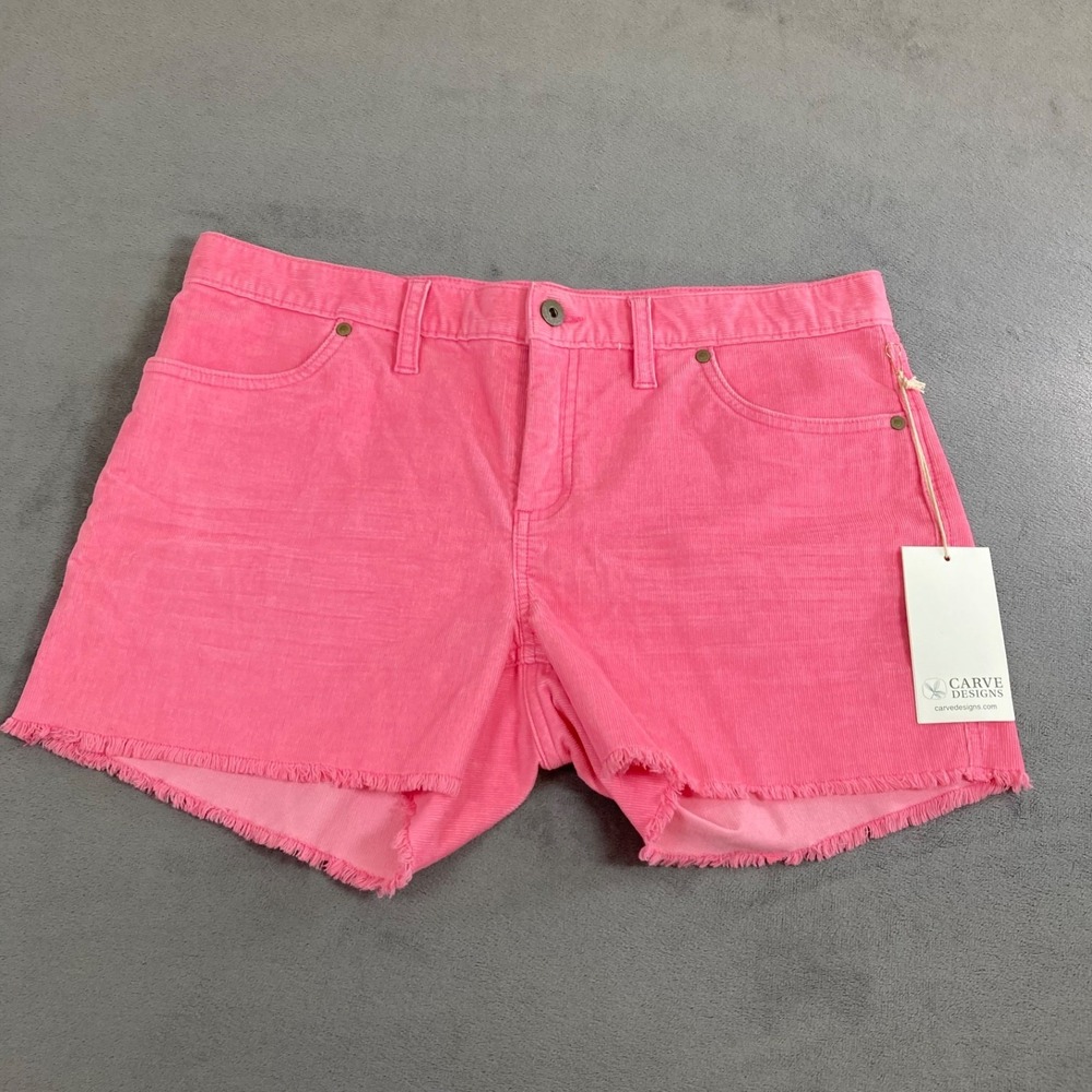 Carve Designs Pink Women's Denim Cutoff Shorts